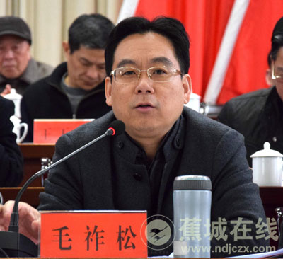 毛祚松:经管系86级校友,宁德市蕉城区委书记.